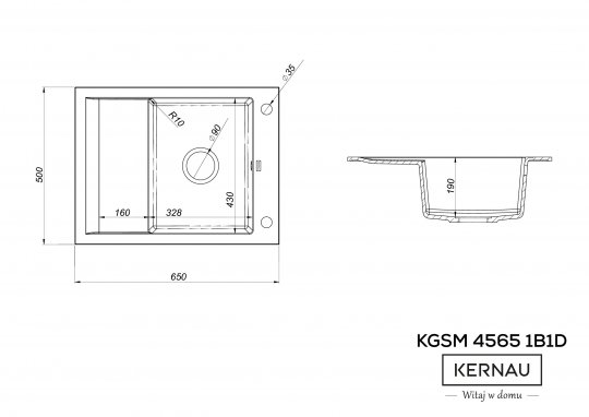 KGS M 4565 1B1D GRAFIT