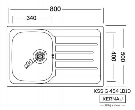 KSS G 454 1B1D STRUKTURA
